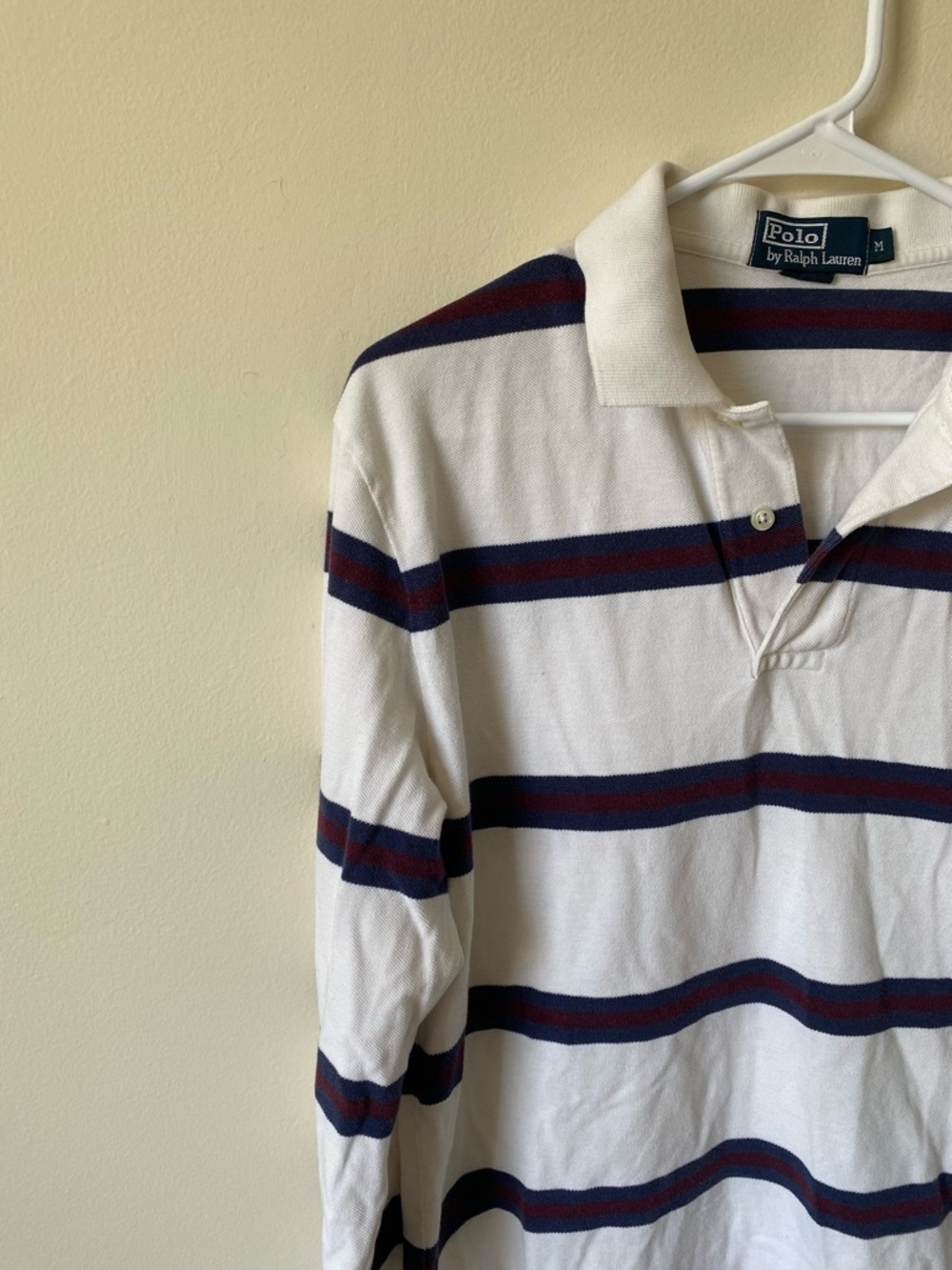 Polo by Ralph Lauren Rugby Stripe Collared Shirt - Picture 2 of 5